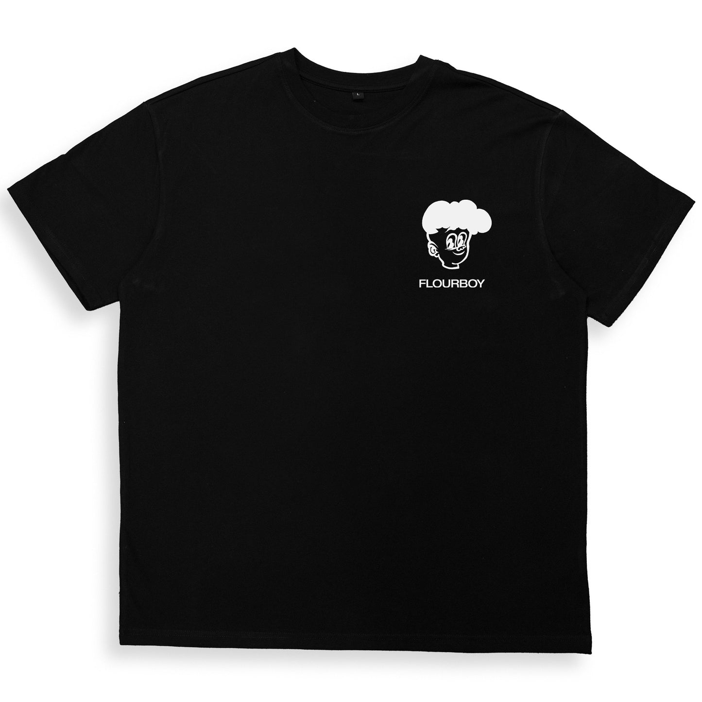 FLOURBOY CHEST LOGO | T-SHIRT | BLACK