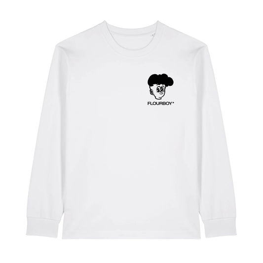 LONGSLEEVE | WHITE | CHEST LOGO