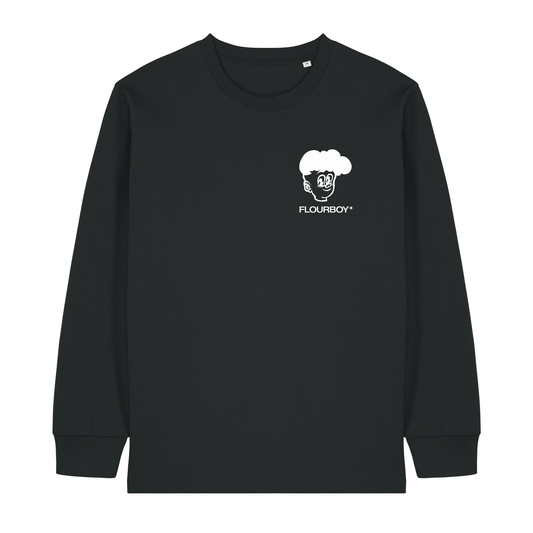 LONGSLEEVE | BLACK | CHEST LOGO
