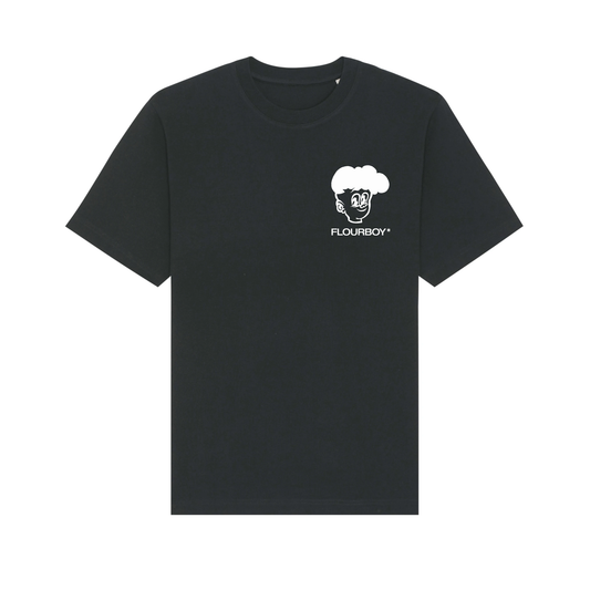 T-SHIRT | BLACK | CHEST LOGO