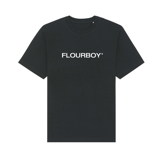 T-SHIRT | BLACK | TYPOGRAPHIC LOGO