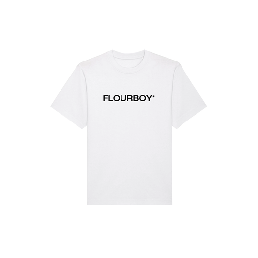 KIDS | T-SHIRT | WHITE | TYPOGRAPHIC LOGO