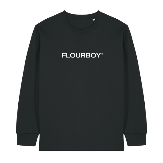 LONGSLEEVE | BLACK | TYPOGRAPHIC LOGO