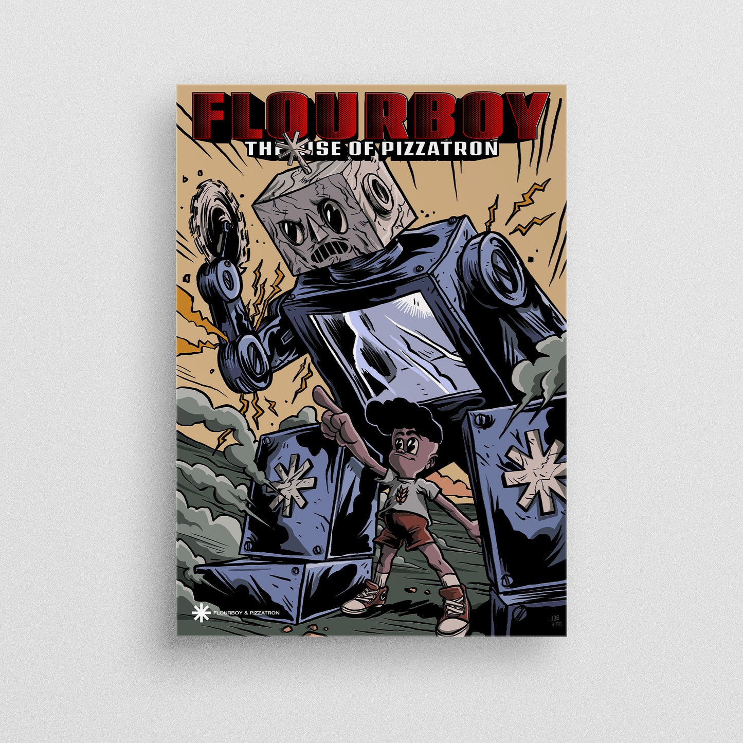 THE RISE OF PIZZATRON | A3 POSTER