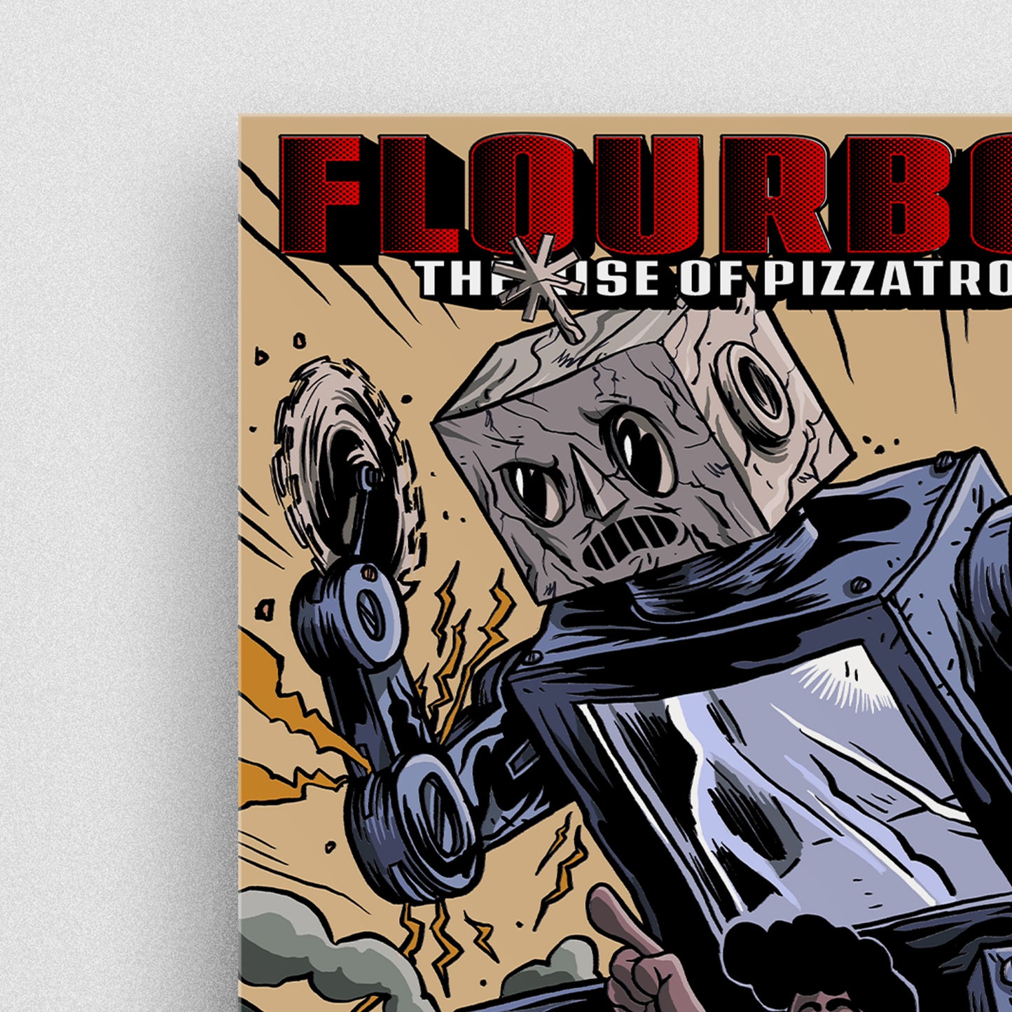 THE RISE OF PIZZATRON | A3 POSTER